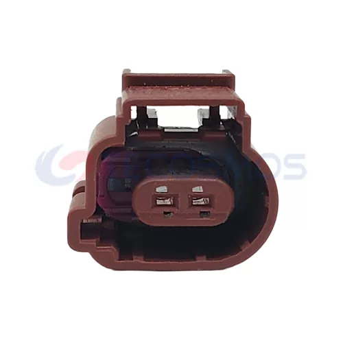 Waterproof Wire Connector Electric Handbrake Rear Brake Cylinder Engine Plug for Car 2 Pin Female 1J0973802 1J0973702A